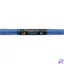 Kép 2/2 - Akril marker kétvégű MULTIMARK 140 Faber-Castell világoskék 