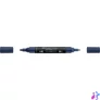 Kép 1/2 - Akril marker kétvégű MULTIMARK 450 Faber-Castell indigókék 