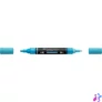 Kép 1/2 - Akril marker kétvégű MULTIMARK 148 Faber-Castell jégkék 