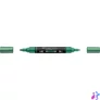 Kép 1/2 - Akril marker kétvégű MULTIMARK 295 Faber-Castell metál zöld