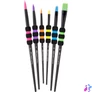Kép 2/2 - Ecsetkészlet, 2, 4, 6, 8, 10, 12, puha tapintású kerek/lapos Faber-Castell fekete testszín