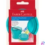 Kép 2/3 - Ecsettál összecsukható mechanizmussal CLIC&GO Faber-Castell türkiz