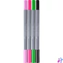 Kép 2/2 - Rostirón, filctoll készlet akvarell kétvégű GOLDFABER AQUA Bolyhos flamingó Faber-Castell 4klf. szín