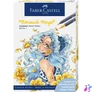 Kép 1/2 - Rostirón, filctoll készlet alkoholos kétvégű GOLDFABER SKETCH Romantikus Manga 1 Faber-Castell 8klf. szín