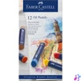 Kép 1/2 - Olajpasztell kréta készlet hengeres test CREATIVE STUDIO Faber-Castell 12klf.szín
