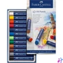 Kép 2/2 - Olajpasztell kréta készlet hengeres test CREATIVE STUDIO Faber-Castell 12klf.szín