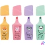 Kép 1/2 - Szövegkiemelő készlet mini pasztell ANIMAL Faber-Castell 4klf.szín