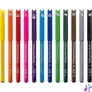 Kép 2/2 - Rostirón, filctoll készlet 1mm ANIMAL állatminták Faber-Castell 12klf. szín