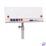 Kép 2/6 - Flipchart tábla mobil 68x105cm, mágneses 5 görgős gurítható X-tra Line Mobil  EL-FC31 Franken