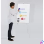 Kép 5/6 - Flipchart tábla 68x105cm, mágneses X-tra Line Standard  EL-FC20 Franken