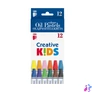 Kép 1/3 - Olajpasztell kréta készlet, ICO Creative Kids 12klf. szín