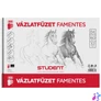 Kép 1/2 - Vázlatfüzet B4, 160g. famentes Student