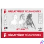 Kép 1/2 - Vázlatfüzet B5 120g. félfamentes Student