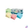 Kép 2/6 - Jegyzettömb öntapadó, 75x75mm, 12x100lap, újrahasznosított 5644-88 Info Notes, pastell mix, kék, zöld, rózsaszín, sárga