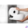 Kép 1/2 - Adagoló tekercses toalettpapírhoz műanyag 18 cm átmérőig S Katrin Jumbo_82117 fehér