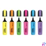 Kép 2/8 - Szövegkiemelő vágott hegyű, lapos test, 28 db/display, Keyroad Fluo neon színek