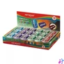 Kép 2/6 - Hegyező 1 lyukú fém 36 db/display Keyroad Metal Colourful vegyes színek