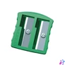 Kép 4/6 - Hegyező 1 lyukú fém 36 db/display Keyroad Metal Colourful vegyes színek