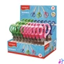Kép 4/4 - Olló 13 cm tompa fejű 20 db/display Keyroad Soft Grip vegyes színek