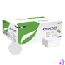 Kép 1/2 - Kéztörlő 2 rétegű V hajtogatott 150 lap/csomag 25 x 23 cm 20 csomag/karton Eco V 150 Lucart_863062 fehér