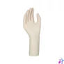 Kép 2/2 - Gumikesztyű latex púdermentes, hosszú szárú S jobb/bal 2x50 db Santex fehér