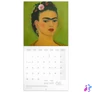 Kép 5/15 - Falinaptár képes lemeznaptár 300x300mm, Frida Kahlo Realsystem 2027.