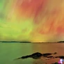 Kép 9/15 - Falinaptár képes lemeznaptár 300x300mm, Aurora Borealis Realsystem 2027.