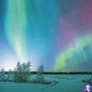 Kép 10/15 - Falinaptár képes lemeznaptár 300x300mm, Aurora Borealis Realsystem 2027.