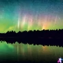 Kép 6/15 - Falinaptár képes lemeznaptár 300x300mm, Aurora Borealis Realsystem 2027.
