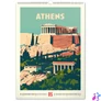 Kép 5/14 - Falinaptár képes  330×460mm Vintage Posters-World Cities Realsystem 2027.