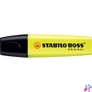 Kép 1/2 - Szövegkiemelő 2-5mm, vágott hegyű, STABILO Boss original sárga