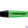 Kép 1/3 - Szövegkiemelő 2-5mm, vágott hegyű, STABILO Boss original zöld
