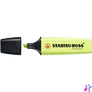 Kép 2/2 - Szövegkiemelő 2-5mm, vágott hegyű, STABILO Boss original Pastel lime