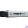 Kép 1/2 - Szövegkiemelő 2-5mm, vágott hegyű, STABILO Boss original Pastel szürke