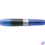 Kép 2/2 - Szövegkiemelő 2-5mm, hengeres test Stabilo Luminator kék
