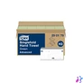 Kép 4/4 - Kéztörlő 2 rétegű V hajtogatott 250 lap/csomag 24,8 x 23 cm 15 csomag/karton Advanced Singlefold H3 Tork_290179 zöld