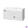 Kép 3/4 - Kéztörlő 2 rétegű Interfold hajtogatású 110 lap/csomag 21 csomag/karton Premium Xpress Multifold H2 Tork_100288 fehér
