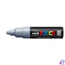 Kép 2/2 - Dekormarker 4,5-5,5mm, Uni Posca PC-7M szürke