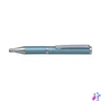 Kép 6/6 - Golyóstoll metál égkék test, Zebra SLF1, írásszín kék