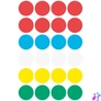 Kép 4/6 - Avery 3089 18mm öntapadó vegyes színű jelölőpont