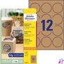Kép 8/10 - Avery L7106-25 60mm újrahasznosított barna kraft köretikett
