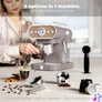 Kép 3/8 - Berlinger Haus BH/9856 3in1 matt taupe espresso kávéfőző
