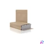 Kép 2/2 - Bong E-Green L 400x500x100+100mm 100db kraft csomagküldő tasak