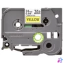 Kép 1/3 - Brother TZE-651 24mmx8m sárga/fekete laminált szalag