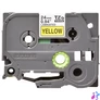 Kép 1/3 - Brother TZE-651 24mmx8m sárga/fekete laminált szalag