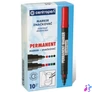 Kép 1/2 - Centropen 8566 10db-os zöld permanent marker készlet