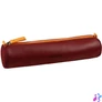 Kép 1/3 - Clairefontaine Rhodiarama 215x5cm hengeres műbőr burgundivörös tolltartó