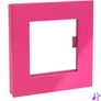 Kép 2/4 - Dahle Mega XL 75x75mm négyzet alakú rózsaszín mágnes fénykép keret