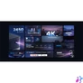 Kép 4/8 - Dangbei Mars 2 Lite (DBOX02 Pro) 4K UHD 2000L fekete lézer projektor