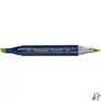 Kép 2/2 - Deli Finenolo 43 - Deep Olive Green kétvégű permanent ART marker